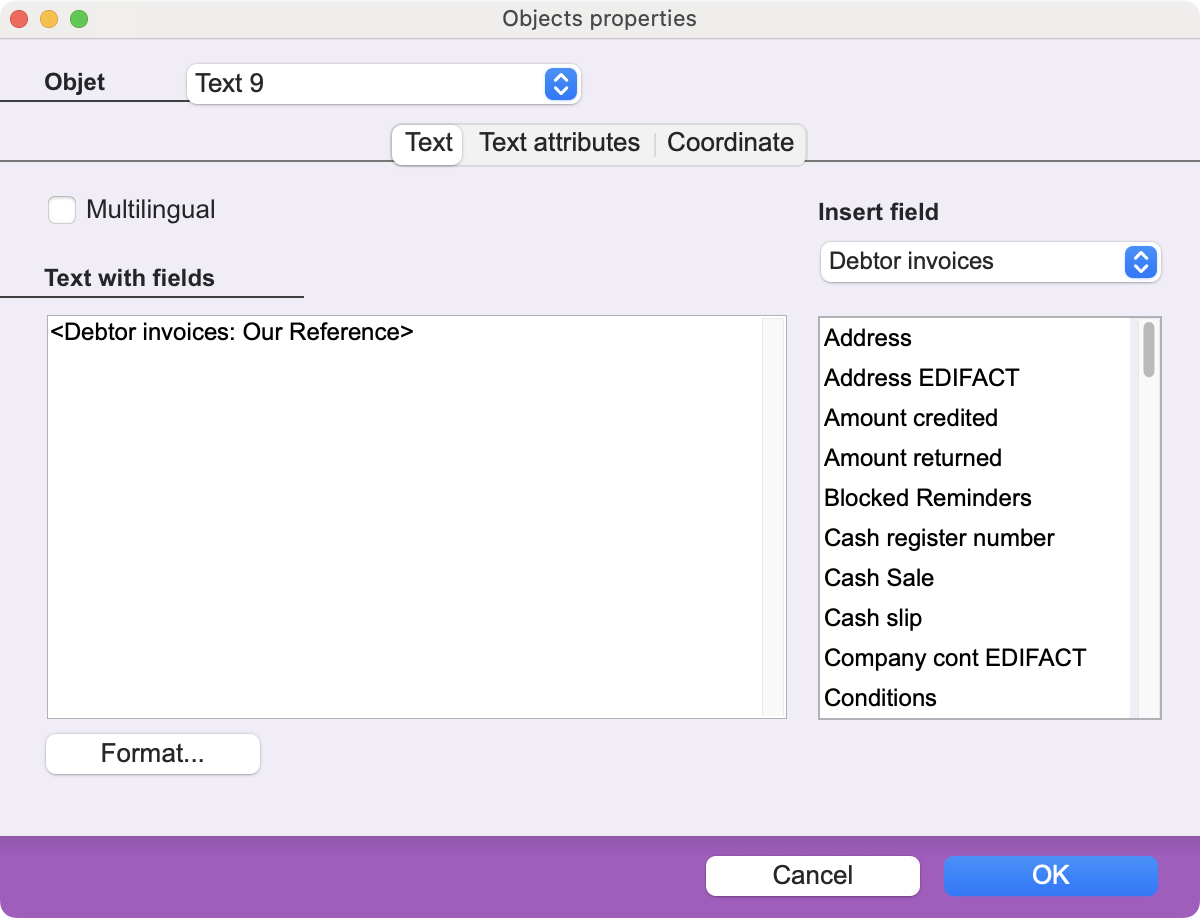 The Objects menu in the Layout editor - Knowledge Base Office Maker ...