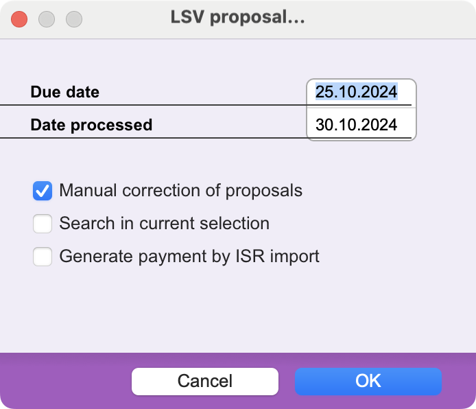 Lsv Direct Debit LSV Proposal (triggering the collection procedure) - Knowledge Base ...